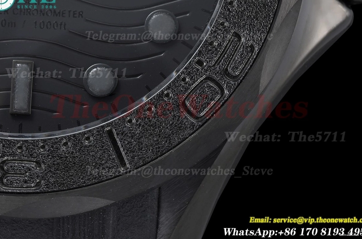 Dial 42mm MY8215 GDF Black 300m RU PVD Seamaster 1202